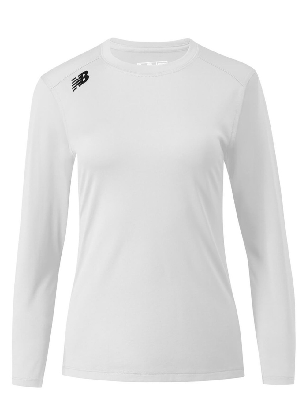 New Balance Women's LS Tech Tee (Style TMWT501) in white